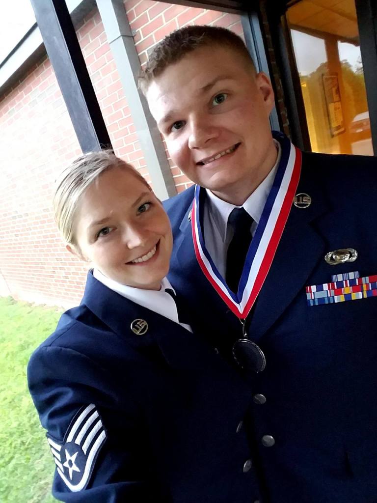 airmen at graduation